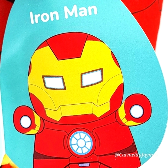 IRON MAN 🦸♂️ Marvel Comics Superhero HugMee Original Squishmallow ☆ NWT☆ - Picture 4 of 8